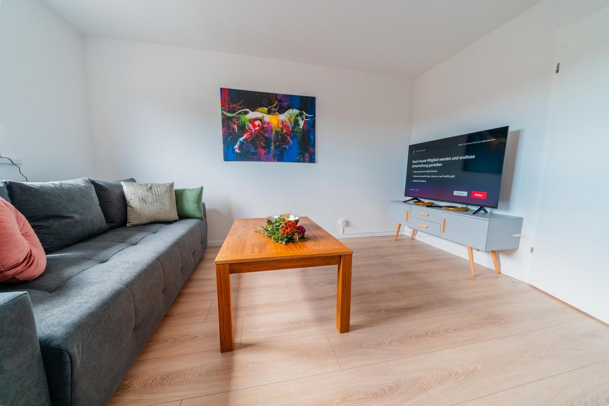 Zentrale Wohlfuehlwohnung - Ideal Fuer Ihren Urlaub Oder Geschaeftsreise *